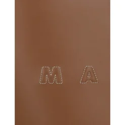 Marni Indkøbstasker*Læder Tote Taske Brun