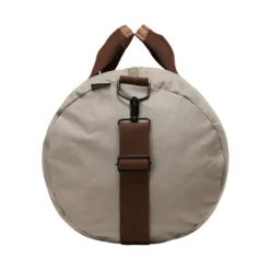 Napapijri Rejsetasker*Brun voksbehandlet bomuld weekendtaske med skulderrem Grå