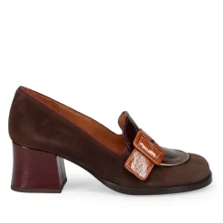 Chie Mihara Pumps|Stiletter*e 70`er-inspirerede lædersko med hæl Brun