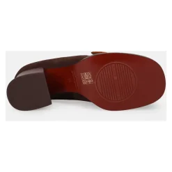 Chie Mihara Pumps|Stiletter*e 70`er-inspirerede lædersko med hæl Brun