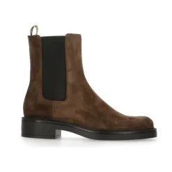 Stuart Weitzman Chelsea Boots*e Ruskind Læder Ankelstøvler Brun