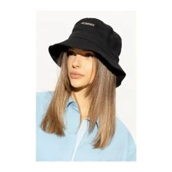 Jacquemus Huer & Kasketter*Bøttehat Le bob Gadjo Knotted Sort