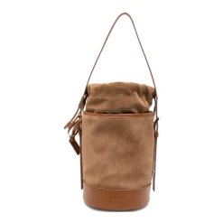 Fabiana Filippi Skuldertasker*Bucket Bag Brun