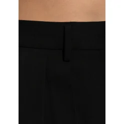 Forte Forte Bukser*Bukser med folder Vela Sort