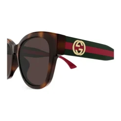 Gucci Solbriller*Butterfly Solbriller Multifarvet