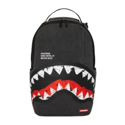 SPRAYGROUND Rygsække*Byrejse Rygsæk med Hajdesign Multifarvet