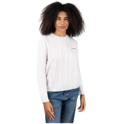 Roy Roger's Striktrøjer & Sweatere*Cable Crew Neck Hvid