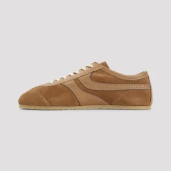 Dries Van Noten Sneakers*Calf Leather Sneakers Brun