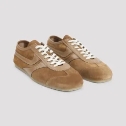 Dries Van Noten Sneakers*Calf Leather Sneakers Brun