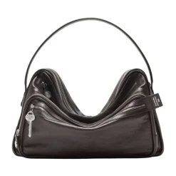 Acne Studios Skuldertasker*Camero Camera Chokolade Taske Brun