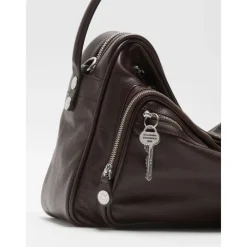 Acne Studios Skuldertasker*Camero Camera Chokolade Taske Brun