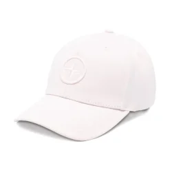 Stone Island Huer & Kasketter*Cap med Logo Pink