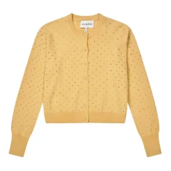 Munthe Striktrøjer & Sweatere*Cardigan Gul