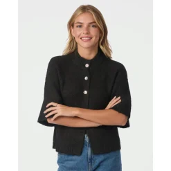 Neo Noir Striktrøjer & Sweatere*Cardigans Brun