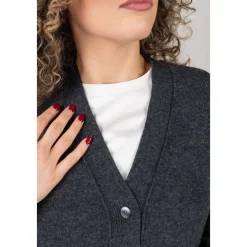 Seventy Striktrøjer & Sweatere*Cardigans Grå