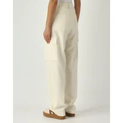 Herno Bukser*Cargo Bukser i Uldblanding Hvid