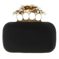 Alexander McQueen Clutch*Carnation Knuckle Clutch Sort