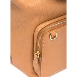 PINKO Rygsække*Carrie Rygsæk Pelle Bottolata Brun