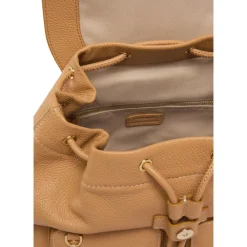 PINKO Rygsække*Carrie Rygsæk Pelle Bottolata Brun