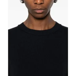 Lisa Yang Striktrøjer & Sweatere*Cashmere Long Sleeve Blå