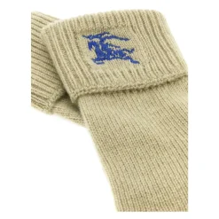 Burberry Handsker*Cashmere Ribbed Gloves Grøn