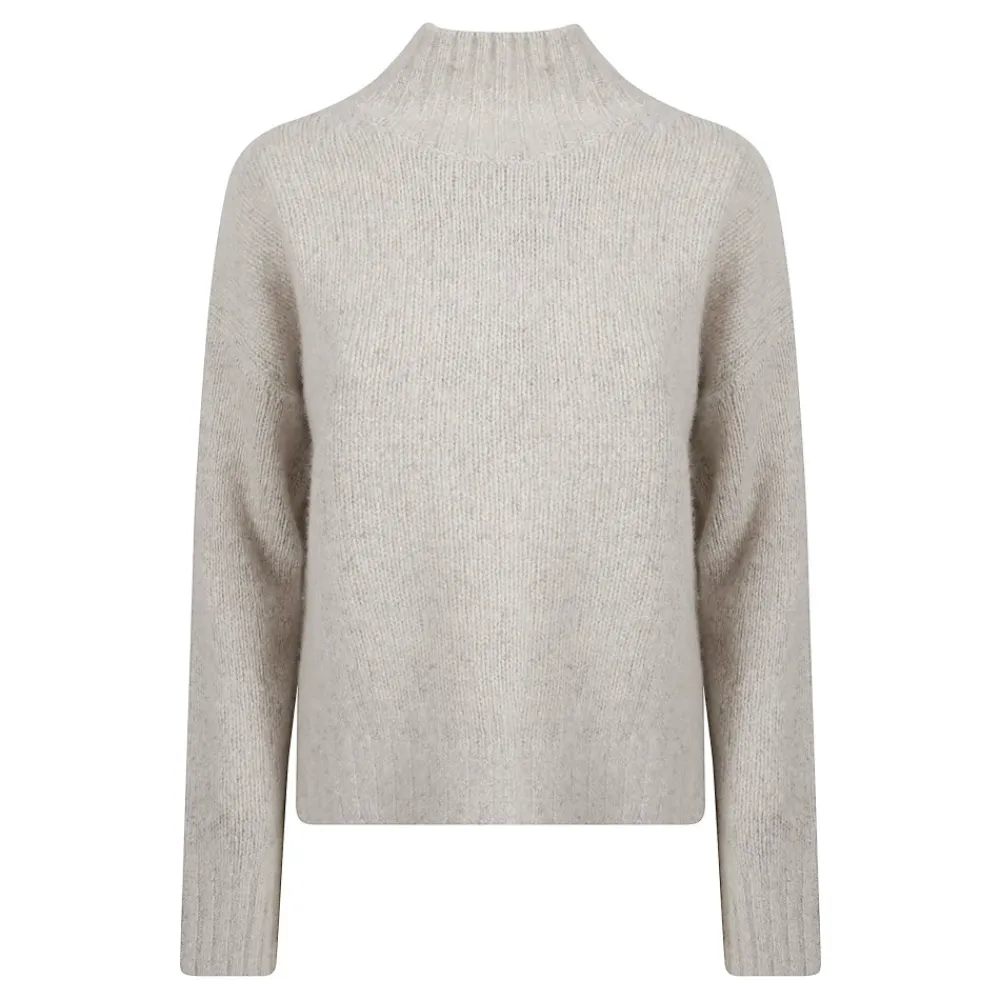 Allude Striktrøjer & Sweatere*Cashmere Sweater Beige