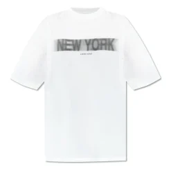 Anine Bing T-Shirts*Cason Blur Tee Hvid