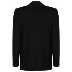 Saint Laurent Jakker*Cassandre Uld Blazer Sort