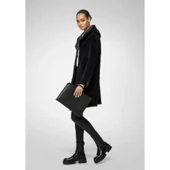 VSP Jakker*Cassia Shearling Coat Sort