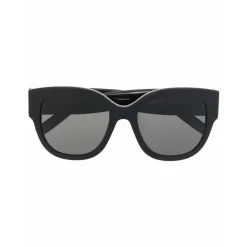 Saint Laurent Solbriller*Cat-Eye Solbriller Sort