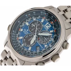CITIZEN Ure*CB5850-80L - Crono Pilot Super Titanium Blå