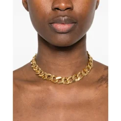 Saint Laurent Smykker*Chain Choker Gul
