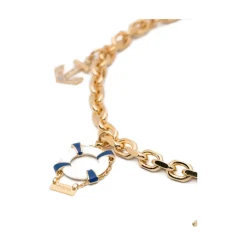 VIVETTA Smykker*Chain Link Charm Bracelet Gul