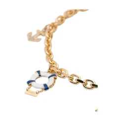 VIVETTA Smykker*Chain Link Charm Bracelet Gul