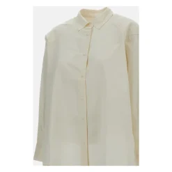 Casey Casey Bluser & Skjorter*Chalk Poplin Shirt Hvid