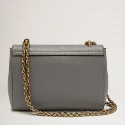 Mulberry Skuldertasker*Charcoal Lily Skuldertaske Grå