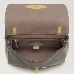 Mulberry Skuldertasker*Charcoal Lily Skuldertaske Grå