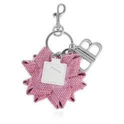 Balenciaga Tilbehør Til Tasker*Charm Nøglering Pink