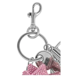 Balenciaga Tilbehør Til Tasker*Charm Nøglering Pink
