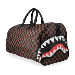 SPRAYGROUND Rejsetasker*Check 2 Emboss Duffle Brun