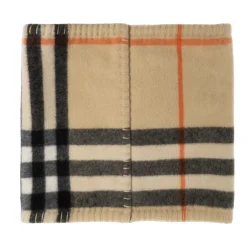 Burberry Tørklæder*Check Cashmere Snood Beige