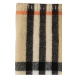 Burberry Tørklæder*Check Cashmere Snood Beige