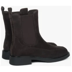 Estro Chelsea Boots*Chelsea Boots med elastisk indsats Brun