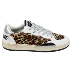 Crime London Sneakers*Chelsea Snow Leopard Multifarvet