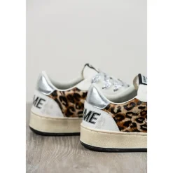 Crime London Sneakers*Chelsea Snow Leopard Multifarvet