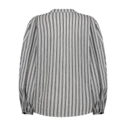 Co'Couture Bluser & Skjorter*Chic Sort og Hvid V-Shirt Grå