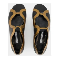 Manolo Blahnik Sandaler*Chilki Lædersandaler Sort