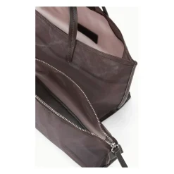 STAUD Bæltetasker*Christos Mini Mesh Tote Brun