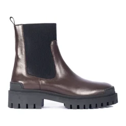 Angulus Chelsea Boots*Chunky Chelsea Boot - / Sort Brun