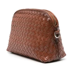 Dragon Diffusion Skuldertasker*Chunky Fellini Håndvævet Crossbody Taske Brun